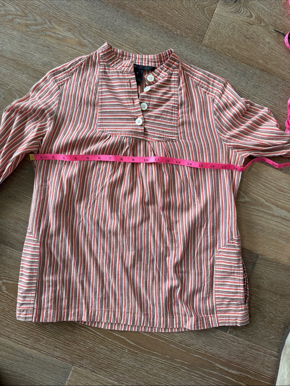 Rare vintage Marc By Marc Jacobs striped tunic blouse - Picture 10 of 11